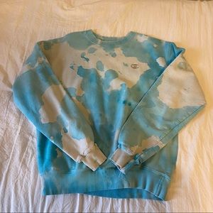 SOLD-Champion Tie Dye Crewneck Sweatshirt